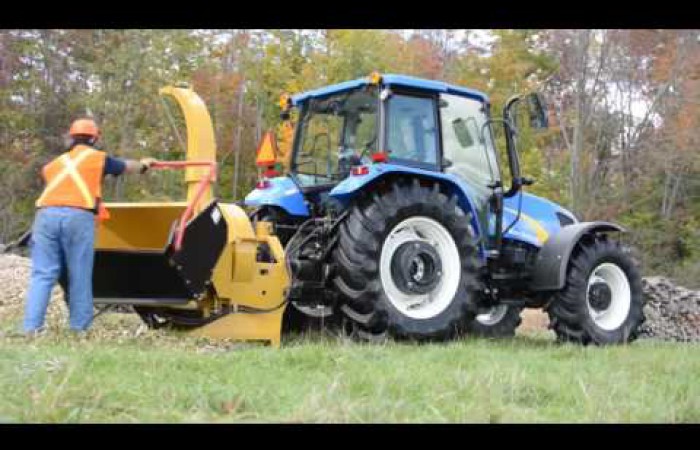 Щепорез (измельчитель древесины) к трактору МТЗ-80. Модель Wallenstein BX102R